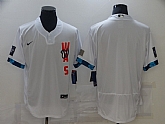 Nationals Blank White Nike 2021 MLB All-Star Flexbase Jersey,baseball caps,new era cap wholesale,wholesale hats